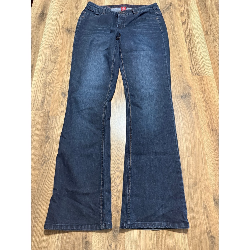 Liverpool Jeans Company Lucy's Bootcut Womens 10 Blue Denim Pants Excellent